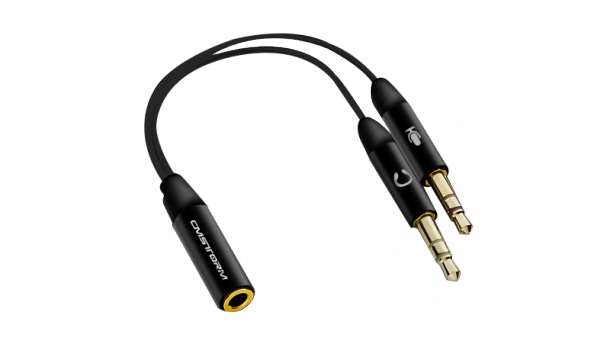 05. A splitter cable lets you use both the earphones and microphone in any computer or laptop