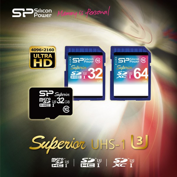 SPPR_Superior UHS-1 U3 Series Flash Cards